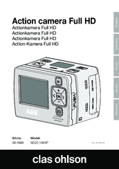 Clas Ohlson SD20 1080P Instruction Manual