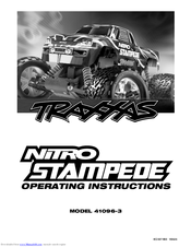 Traxxas 41096-3 Operating Instructions Manual