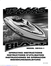 Traxxas 38104-1 Operating Instructions Manual