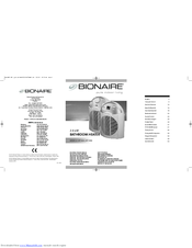 Bionaire BFH420 Instruction Manual