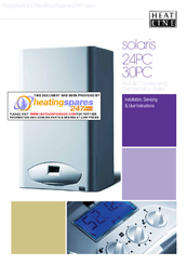 Heatline solaris 30PC Installation, Servicing  & User Instructions