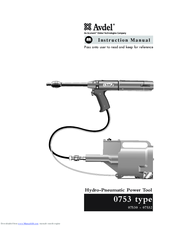 Avdel 7532 Instruction Manual