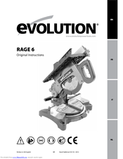 Evolution RAGE 6 Original Instructions Manual