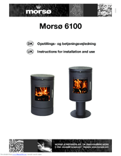 Morsø 6100 Series Instructions For Installation And Use Manual