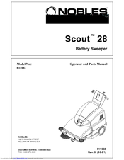Nobles Scout 28 Operator And Parts Manual