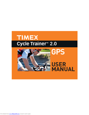 Timex Cycle Trainer 2.0 User Manual