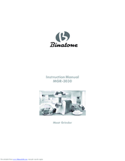 Binatone MGR-3030 Instruction Manual