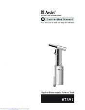 Avdel 7391 Instruction Manual