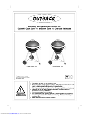 Outback Cook Dome 701 Assembly And Operating Instructions Manual