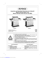Outback MS3290 Assembly And Operating Instructions Manual