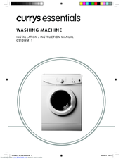 Currys Essentials C510WM11 Installation Instructions Manual