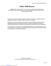 Precor C842i Service Manual