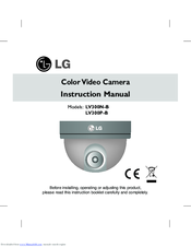 Lg LV300N-B Instruction Manual