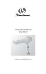 Binatone HD-1810 Instruction Manual