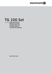 Beyerdynamic TG 100 Quick Start Manual