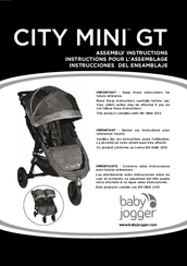 Baby jogger city mini GT | ManualsLib