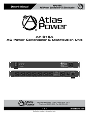 Atlas AP-S15A Owner's Manual