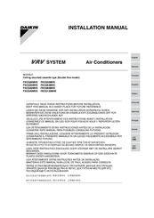 Daikin FXCQ32MVE Installation Manual