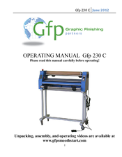 Gfp 230 C Operating Manual