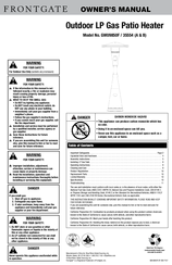 Blue Rhino GWU9850F / 35554A Owner's Manual