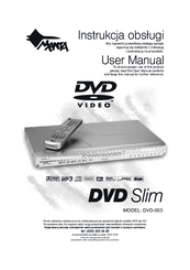 Manta DVD-003 User Manual