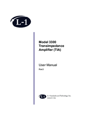 L-1 3300 User Manual