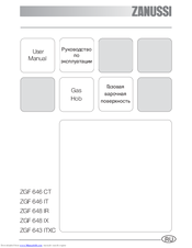 Zanussi ZGF 646 IT User Manual
