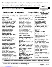 North American Tool 50970 Operating Instructions Manual