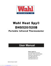 Wahl Heat Spy DHS520B User Manual