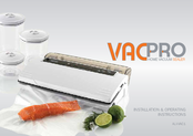 Vac Pro ALI-VAC1 Installation & Operating Instructions Manual