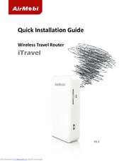 AirMobi iTravel Quick Installation Manual