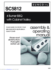 Sunco living SC5812 Assembly & Operating Manual