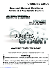 Ultra Start 33 SERIES Owner's Manual