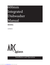 ARC Appliances ADI6IE1 Installation And Operation Manual