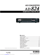 Yamaha AD824 Service Manual