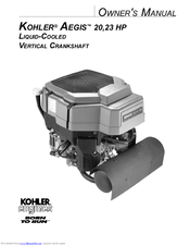 Kohler Aegis 23 HP Owner's Manual