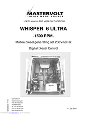 Mastervolt WHISPER 6 ULTRA User Manual