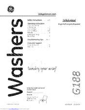 GEAppliances GTW180SCJ0WW Owner's Manual