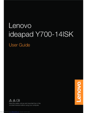 Lenovo IDEAPAD Y700-14ISK User Manual