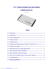 Repotec SMART BACKUP RP-EN252 User Manual