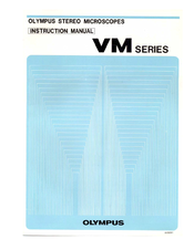 Olympus VM Series Instruction Manual