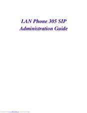 WELLTECH WellPhone-305 Administration Manual