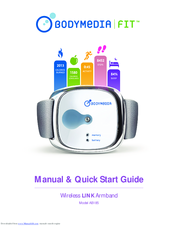BodyMedia Fit AB185 Manual & Quick Start Manual