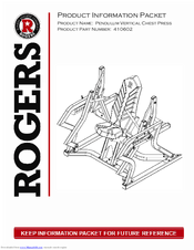 Rogers 410602 Product Information Packet