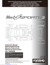Kyosho mini-z sports 2 Instruction Manual