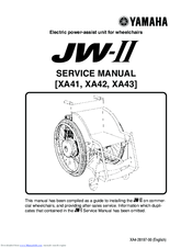 Yamaha JW-II Service Manual