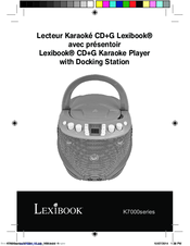 LEXIBOOK K7000 series Manual