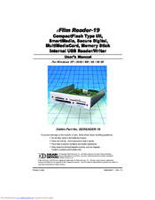 Delkin Devices eFilm Reader-19 User Manual