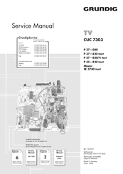 Grundig P 37 - 080 Service Manual