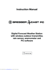 Bresser 4Cast PC Instruction Manual